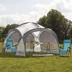 Garden Gear 3.5m Dome Event Shelter With Two Sunshade Walls -PlantHub Shop G1155206201000x10001