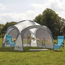 Garden Gear 3.9m Dome Event Shelter With Two Sunshade Walls -PlantHub Shop G1155206201000x10003