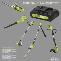 Garden Gear 20V Cordless Lithium-ion Telescopic Hedge Trimmer -PlantHub Shop G116820Garden20Gear20Spare20Battery202000x200020220ANN2