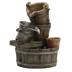 Cascading Barrel Water Feature And Planter 16 Cascading Barrel Water Feature And Planter -PlantHub Shop G1393 8 1000x1000 1