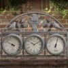 Garden Wall Clock - Grey 2 Garden Wall Clock - Grey -PlantHub Shop G2613 LS1