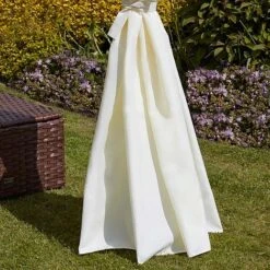 Garden Life 3x3m Metal Gazebo With Cream Roof And Curtains -PlantHub Shop G2762 3