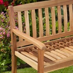 Garden Gear Acacia Garden Bench -PlantHub Shop G2857 2