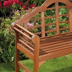 Garden Gear Acacia Lutyens Bench -PlantHub Shop G2860 2