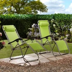 Garden Gear Zero Gravity Chair - Apple Green -PlantHub Shop G3728 LS3