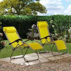 Garden Gear Zero Gravity Chair - Sunburst -PlantHub Shop G3729 LS3
