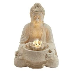 Serenity Serene Buddha Water Feature -PlantHub Shop G3864 5