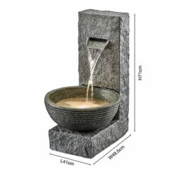 Serenity Stone-Effect Cascading Water Bowl Water Feature -PlantHub Shop G3880202000x200020CO20220Dimensions