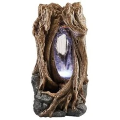 Serenity Hollow Tree Trunk Waterfall Water Feature -PlantHub Shop G3946 4