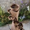 Serenity 6-Tier Bowl Tower Water Feature -PlantHub Shop G3947 2