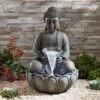 Serenity Bronze Sitting Buddha Water Feature -PlantHub Shop G3958202000x200020LS20120With20logo