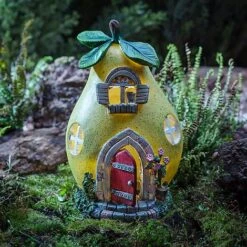 Garden Gear Solar LED Pear Fairy House -PlantHub Shop G4106 21