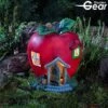 Garden Gear Solar LED Apple Fairy House -PlantHub Shop G410611