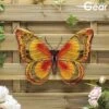 Garden Gear Metal And Glass Butterfly Wall Art - Yellow -PlantHub Shop G435820logo202000x20001