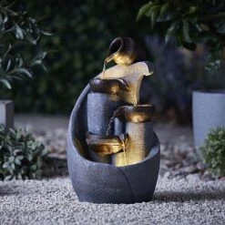 Serenity Cascading Vase Water Feature 10 Serenity Cascading Vase Water Feature -PlantHub Shop G4639204