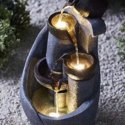 Serenity Cascading Vase Water Feature 11 Serenity Cascading Vase Water Feature -PlantHub Shop G4639205