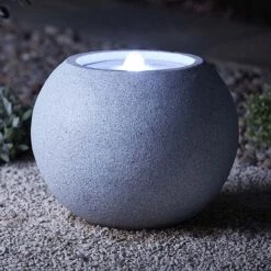 Serenity Sandstone Sphere Water Feature -PlantHub Shop G46432014