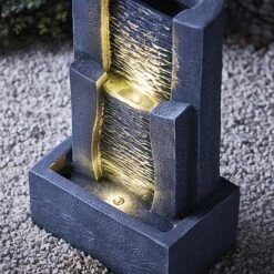 Serenity Vertical Slate Water Fall Feature -PlantHub Shop G46462023