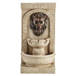Serenity Lion Head Wall Water Feature 9 Serenity Lion Head Wall Water Feature -PlantHub Shop G46482013