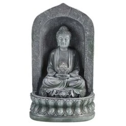 Serenity Buddha Water Feature 9 Serenity Buddha Water Feature -PlantHub Shop G46522024