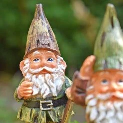 3 Garden Gnome On Sticks Garden Ornaments Pot Gnome Decorations 11 3 Garden Gnome On Sticks Garden Ornaments Pot Gnome Decorations -PlantHub Shop GB019M 8