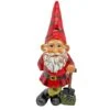Garden Gnome With Spade Outdoor Garden Ornament -PlantHub Shop GB027S