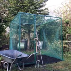 Walk In Heavy Duty Crop Cage & Plant Protection Grow House - 2x2x2m H -PlantHub Shop GHD DOOR PIC2