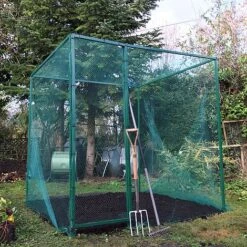 Walk In Heavy Duty Crop Cage & Plant Protection Grow House - 4x2x2m H -PlantHub Shop GHD DOOR PIC5 1