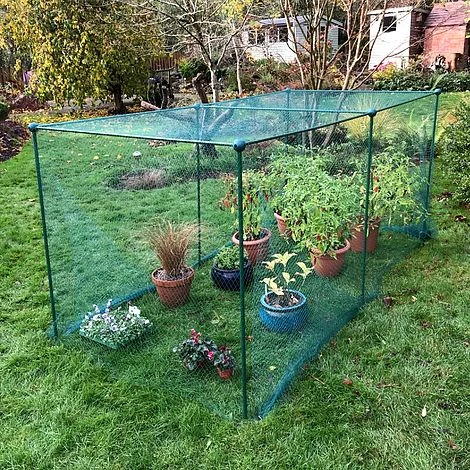 Build-a-Cage Modular Fruit & Vegetable Cage Kit - 1.25m High With Bird Mesh 4 Build-a-Cage Modular Fruit & Vegetable Cage Kit - 1.25m High With Bird Mesh - Image 2
