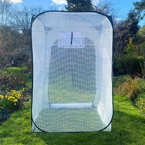 Pop-Up Poly Greenhouse Plant Cover – 1.25x1.25x1.85m H 6 Pop-Up Poly Greenhouse Plant Cover – 1.25x1.25x1.85m H - Image 4