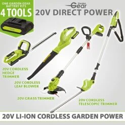 Garden Gear 20V Cordless Lithium-ion Leaf Blower -PlantHub Shop Garden Gear product group battery diagram1