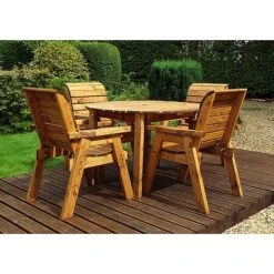 4 Seater Round Table Set