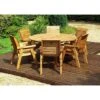 6 Seater Round Table Set -PlantHub Shop HB1020Pic6