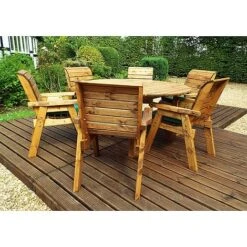 6 Seater Round Table Set -PlantHub Shop HB10G20Pic7