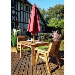 2 Seater Square Bistro Set