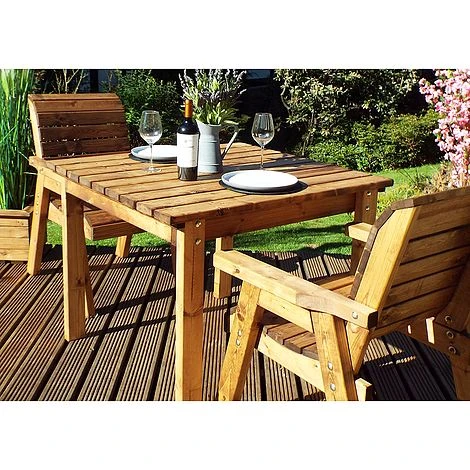 2 Seater Square Bistro Set 5 2 Seater Square Bistro Set - Image 3