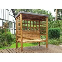Bramham 3 Seat Arbour 35 Bramham 3 Seat Arbour -PlantHub Shop HB136GR 1