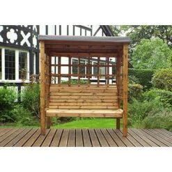 Bramham 3 Seat Arbour 36 Bramham 3 Seat Arbour -PlantHub Shop HB136GR 2