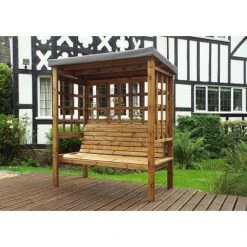 Bramham 3 Seat Arbour 37 Bramham 3 Seat Arbour -PlantHub Shop HB136GR 3