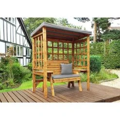 Wentworth 2 Seat Arbour -PlantHub Shop HB144GR 11
