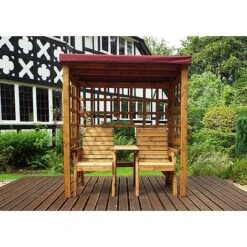 Henley Twin Seat Arbour -PlantHub Shop HB148B20Pic1
