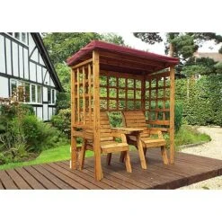 Henley Twin Seat Arbour -PlantHub Shop HB148B20Pic3