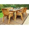 8 Seater Rectangular Table Set With Benches -PlantHub Shop HB1620Pic2