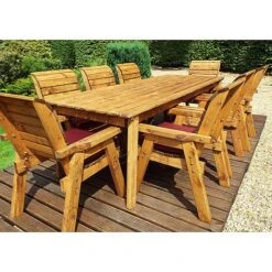 8 Seater Rectangular Table Set -PlantHub Shop HB17B20Pic6201