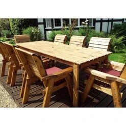 8 Seater Rectangular Table Set -PlantHub Shop HB17B20Pic7