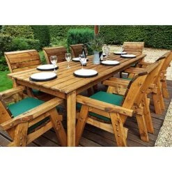 8 Seater Rectangular Table Set -PlantHub Shop HB17G20Pic6201