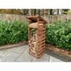 Charles Taylor Wooden Log Store Small 2 X 2ft -PlantHub Shop HB201203
