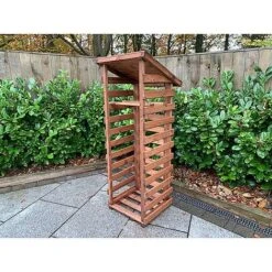 Charles Taylor Wooden Log Store Small 2 X 2ft -PlantHub Shop HB201204