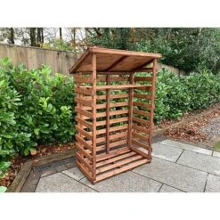 Charles Taylor Wooden Log Store Medium 3 X 2ft 15 Charles Taylor Wooden Log Store Medium 3 X 2ft -PlantHub Shop HB202