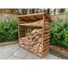 Wooden Log Store Large 5 X 2ft -PlantHub Shop HB203202